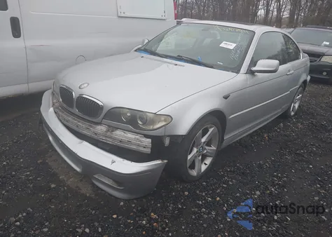 2004 BMW 325Ci из США, поврежденный, VIN WBABV13404JT20060